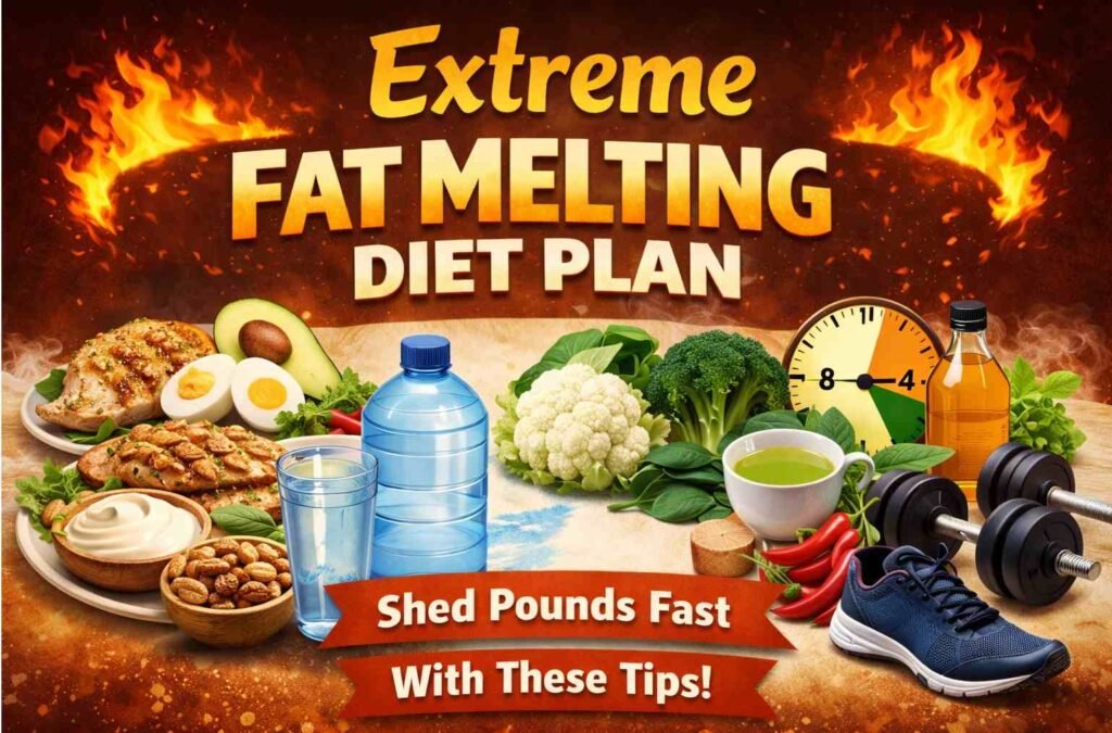 extreme fat melting diet plan 

