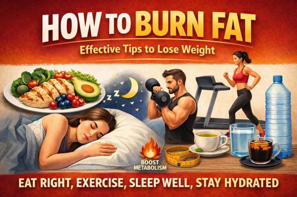 How to burn fat