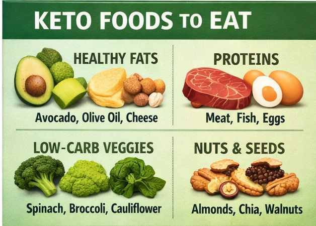KETO FOODS TO EAT 