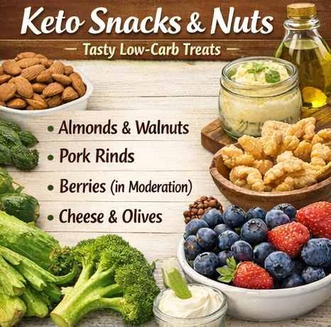 keto snacks& nuts 