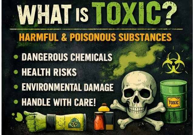 what is toxic 
