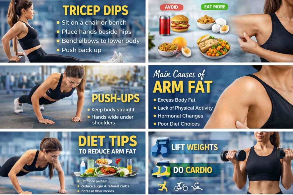 arm fat 
